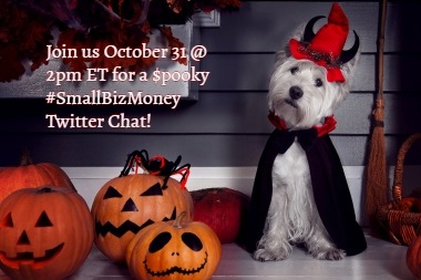 Join Our Spooky Halloween Smallbizmoney Twitter Chat Wednesday October 31 At 2pm Et For A Chance To Win Prizes Nfcc