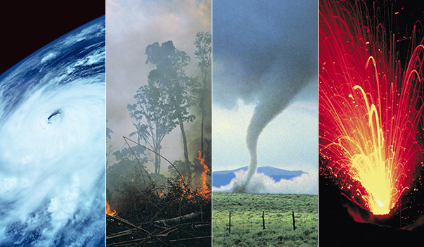 Examples of natural disasters